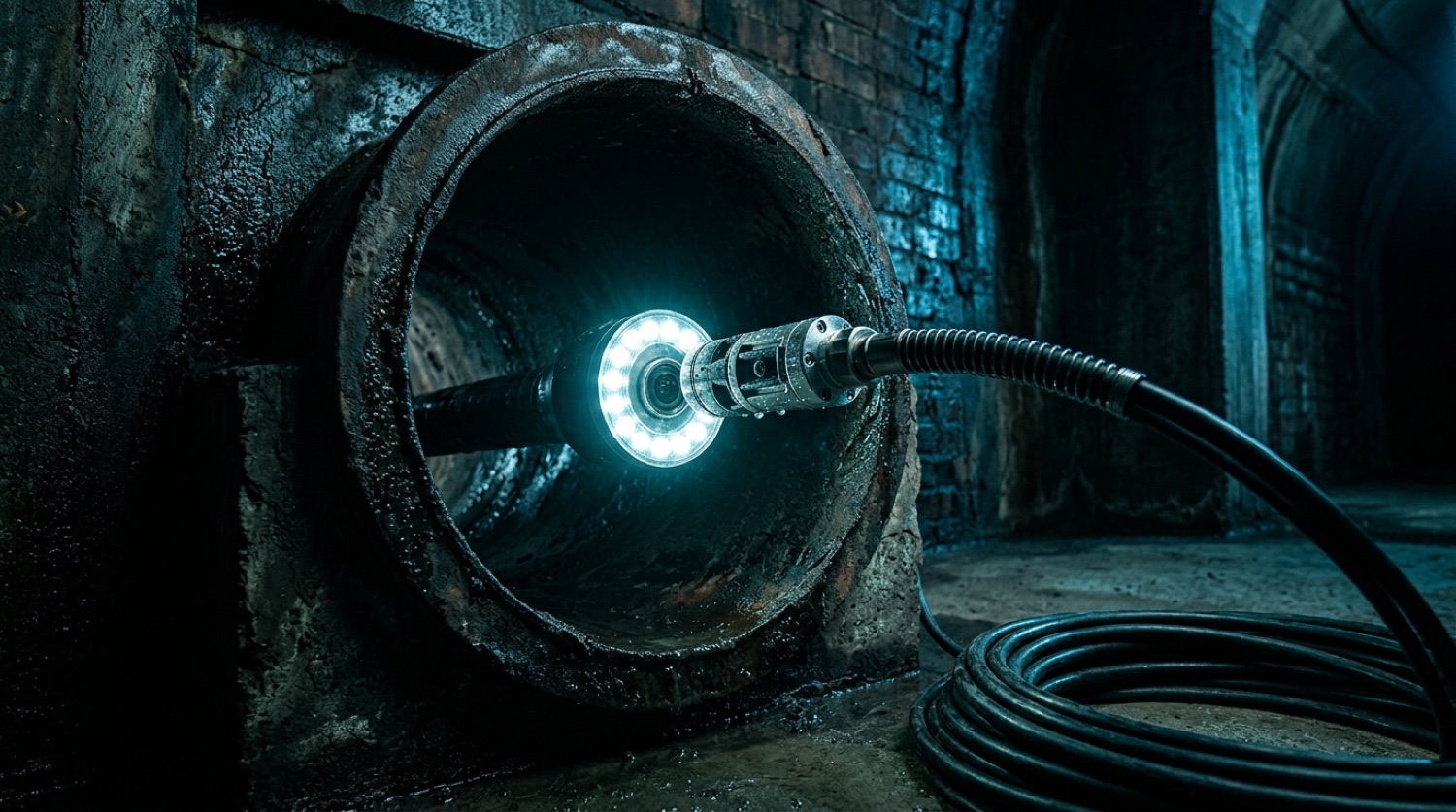 Sewer line service — the kind of job we handle